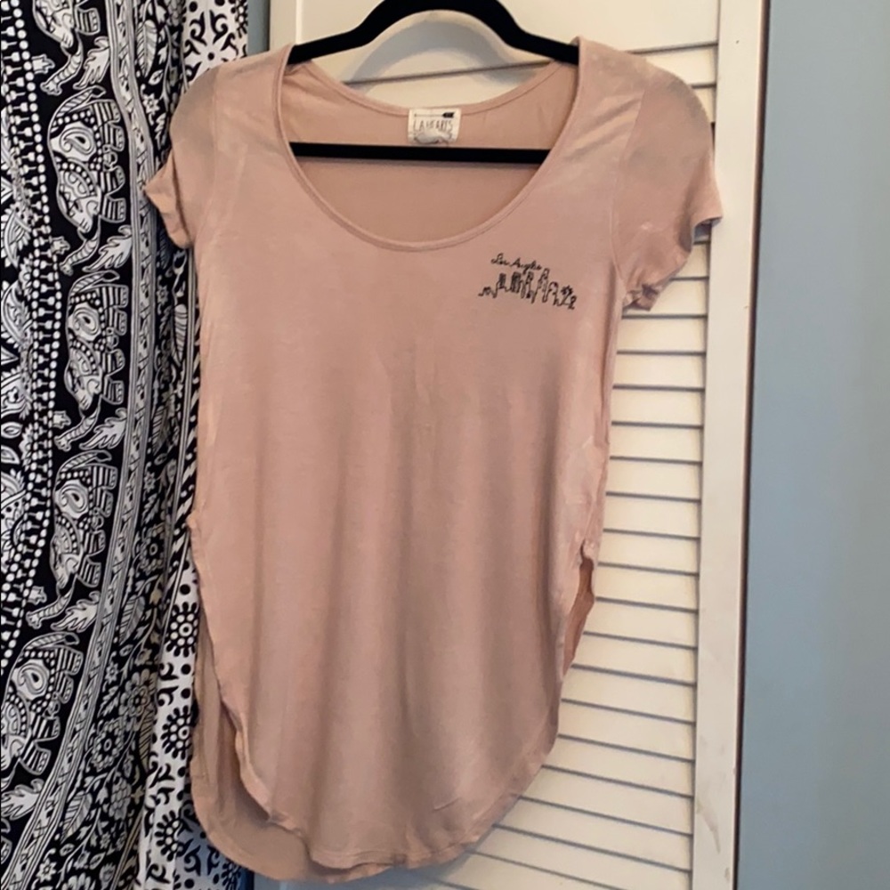 Tan L.A. t-shirt